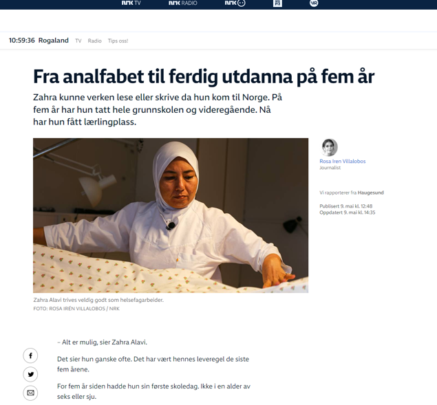 et bilde av en suksess